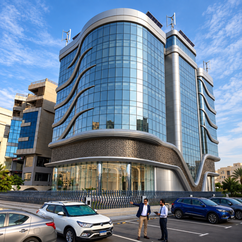 مول تجاري سكني بالقاهرة الجديدة